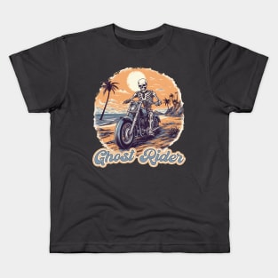 Skull Biker Kids T-Shirt